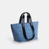 Genți Tote mică de turism din denim caracteristic
