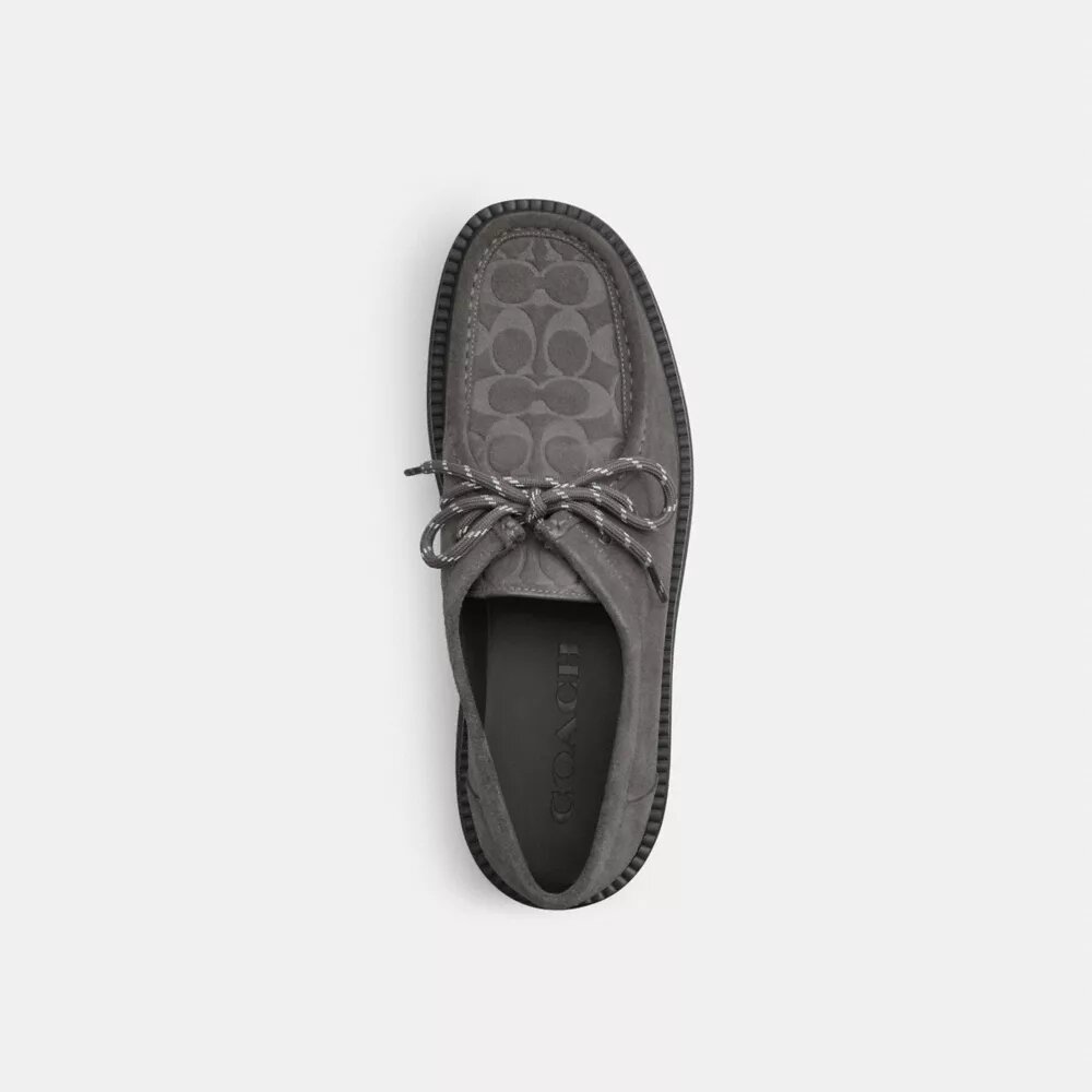 Ghete Chukka din piele de căprioară semnată
