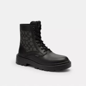 Ghete combat cu jacquard caracteristic
