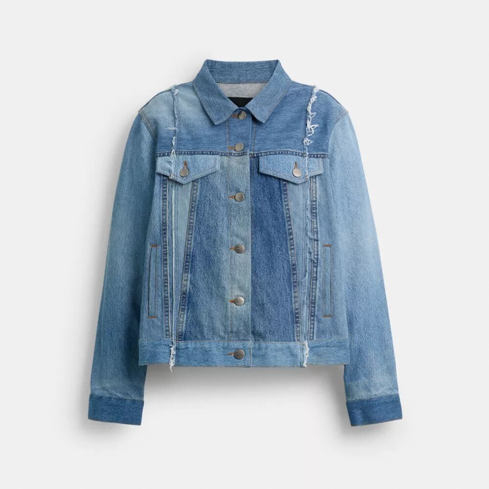 Jachetă din denim refolosit