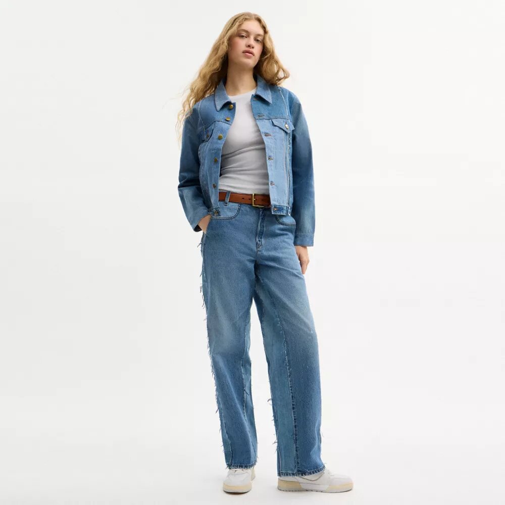 Jachetă din denim refolosit