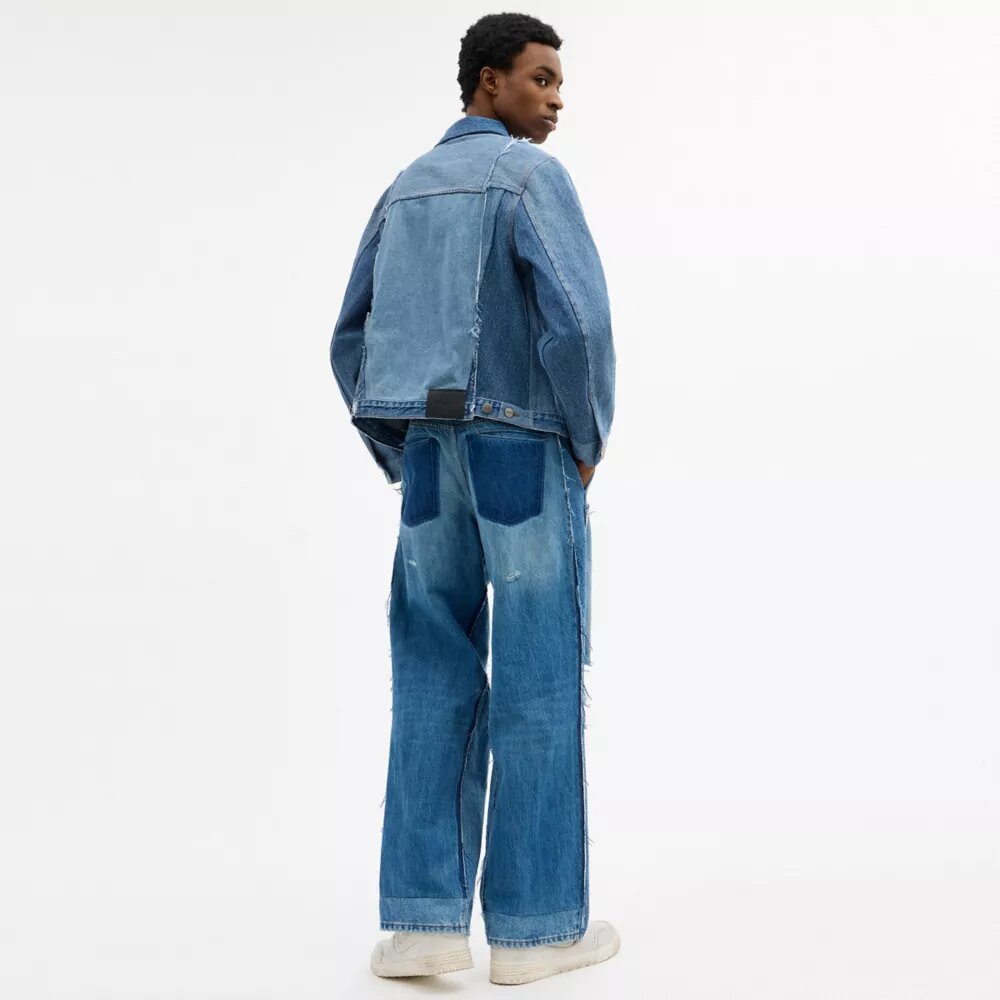 Jachetă din denim refolosit