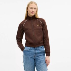 Jachetă sport cu fermoar pe toată lungimea