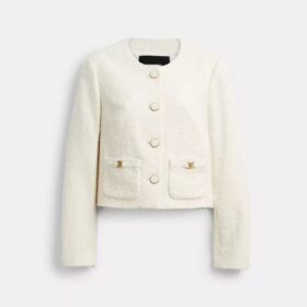 Jacheta Heritage C din țesătură bouclé