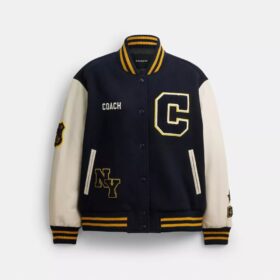 Jacheta Varsity din lână