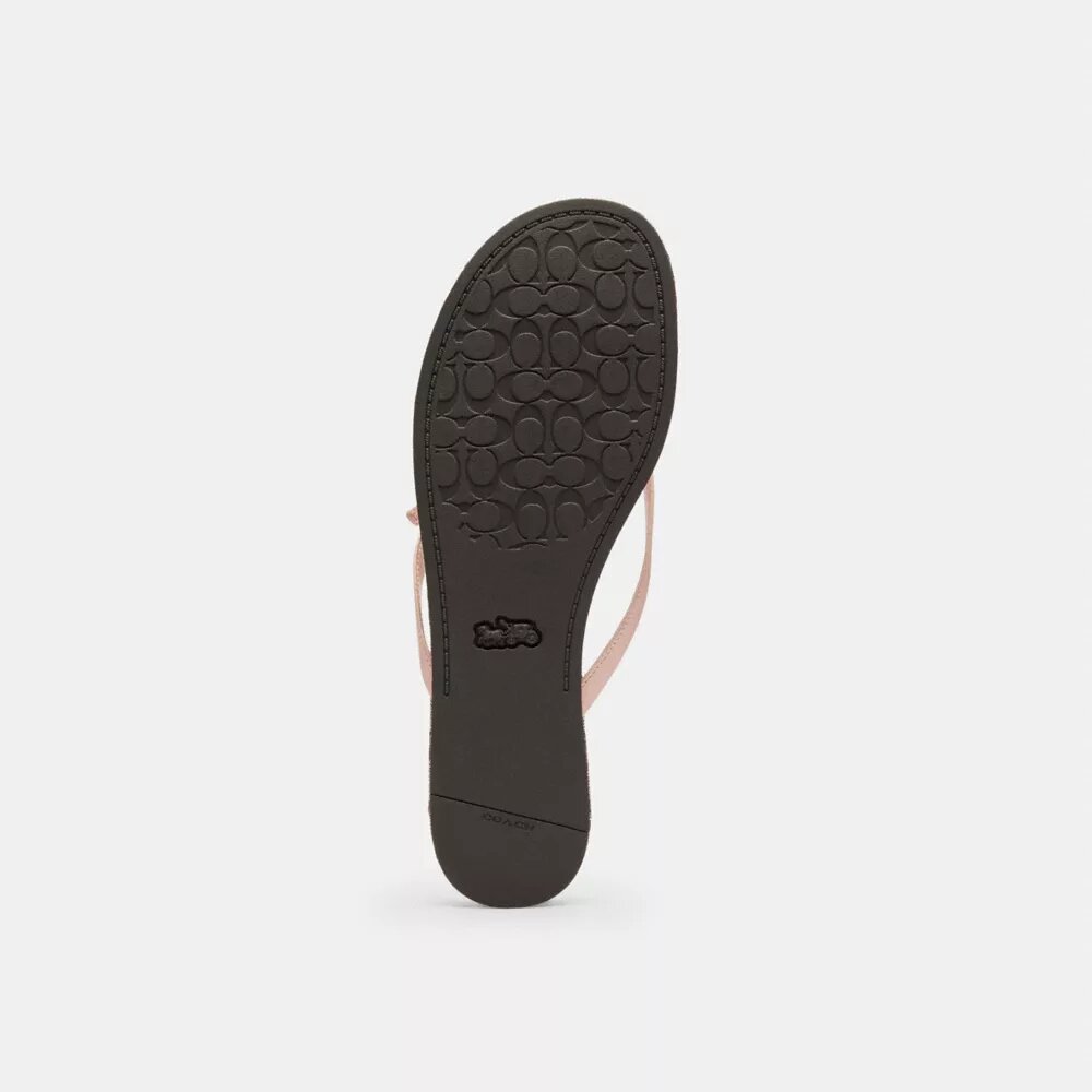 Șlapi cu fundă în modelul Jacquard Signature