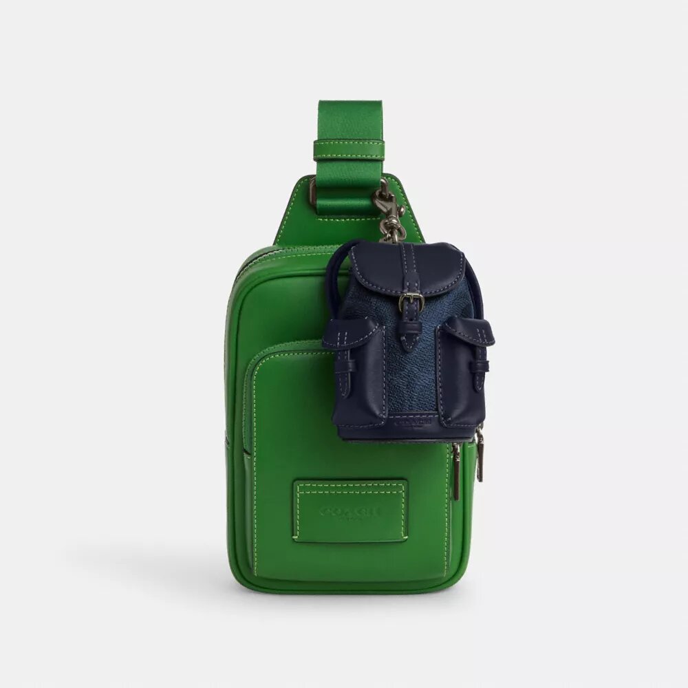 Mini pandantive pentru rucsac Warner din Signature Canvas