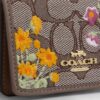 Mini-portofel pe lanț din jacquard semnătură cu broderie florală