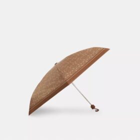 Mini-umbrelă cu protecție UV cu imprimeu caracteristic
