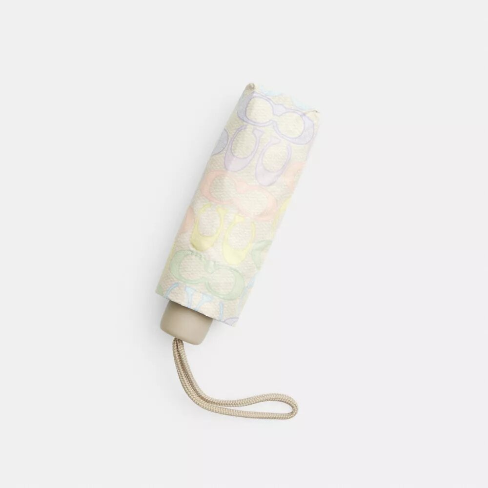 Mini-umbrelă cu protecție UV, cu imprimeu Rainbow Signature