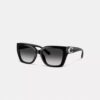 Ochelari de soare „Cat Eye” pătrați, cu ramă sculptată, model „Full Fit Maxi C”