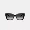 Ochelari de soare „Cat Eye” pătrați, cu ramă sculptată, model „Full Fit Maxi C”