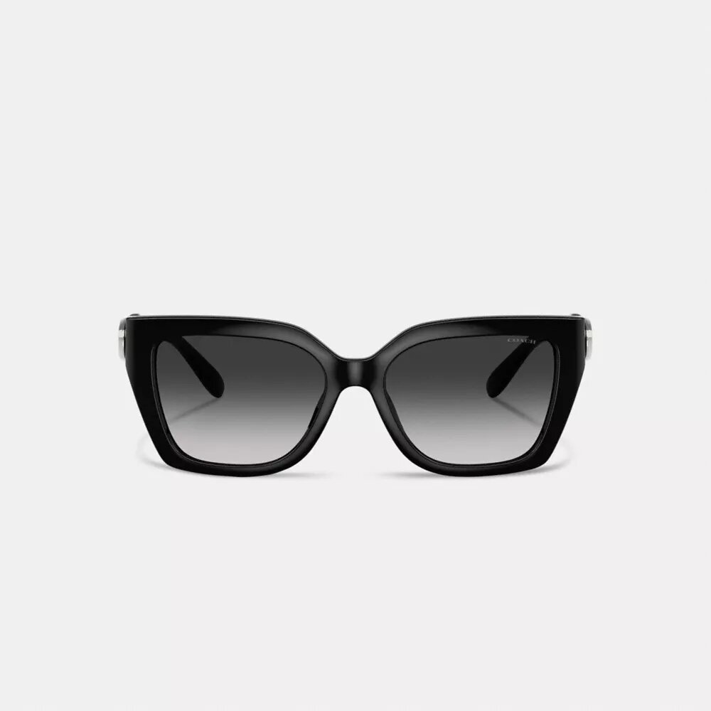 Ochelari de soare „Cat Eye” pătrați, cu ramă sculptată, model „Full Fit Maxi C”
