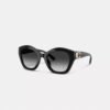 Ochelari de soare geometrici supradimensionați „Maxi Sculpted C”