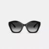 Ochelari de soare geometrici supradimensionați „Maxi Sculpted C”