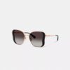 Ochelari de soare metalici C Hardware, model „Butterfly Square”