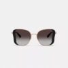 Ochelari de soare metalici C Hardware, model „Butterfly Square”