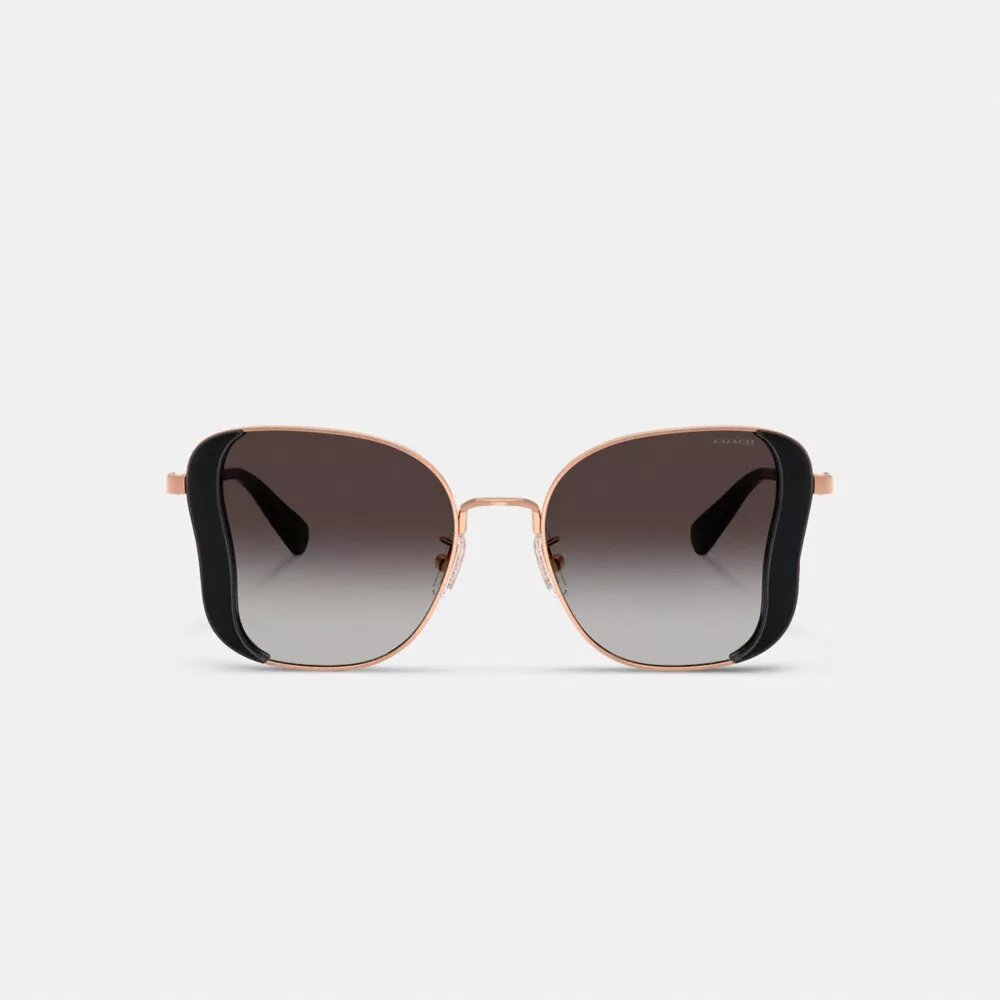 Ochelari de soare metalici C Hardware, model „Butterfly Square”