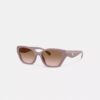 Ochelari de soare pătrați „Cat Eye” cu accesorii metalice „C”