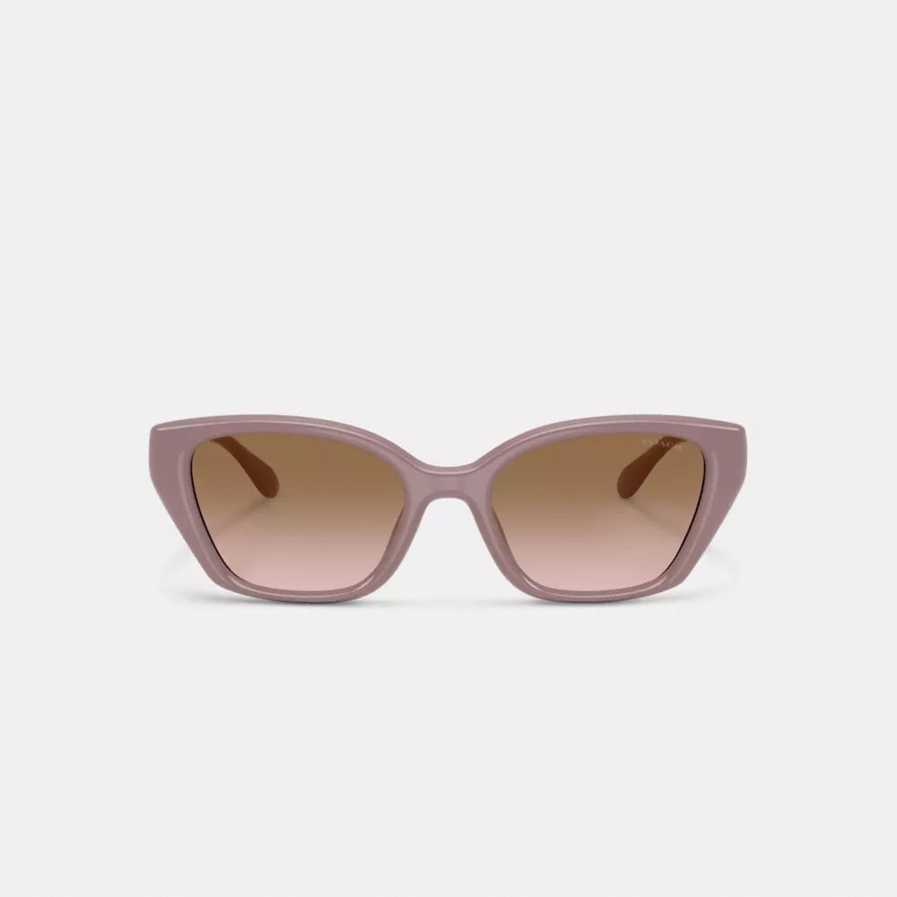 Ochelari de soare pătrați „Cat Eye” cu accesorii metalice „C”