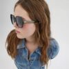 Ochelari de soare pătrați geometrici Ombra, model emblematic