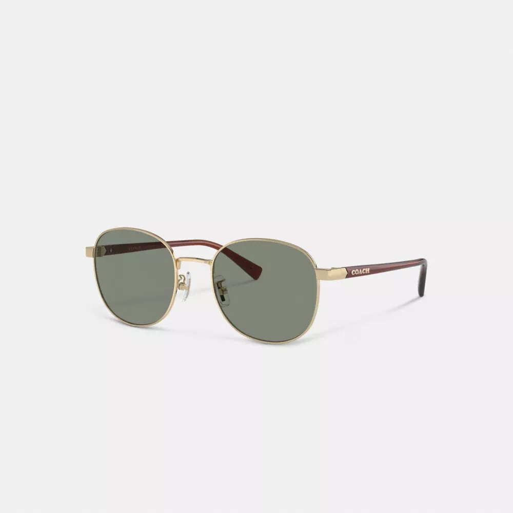 Ochelari de soare rotunzi din metal