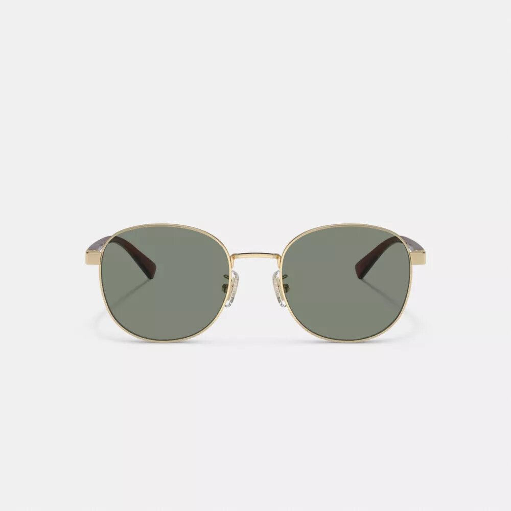 Ochelari de soare rotunzi din metal