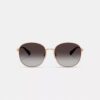 Ochelari de soare rotunzi din metal cu accesorii C