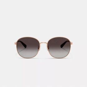 Ochelari de soare rotunzi din metal cu accesorii C