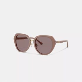 Ochelari de soare rotunzi supradimensionați Maxi Sculpted C