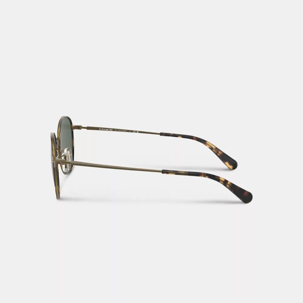 Ochelari de soare rotunzi Windsor din metal