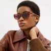 Ochelari de soare „Wire Cat Eye”