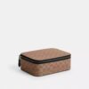 Organizator pentru dispozitive electronice din pânză Signature Canvas cu imprimeu colorblock