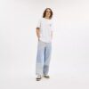 Pantaloni cu dungi în stil patchwork