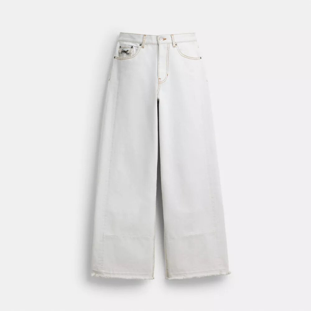 Pantaloni de lucru din denim din bumbac organic