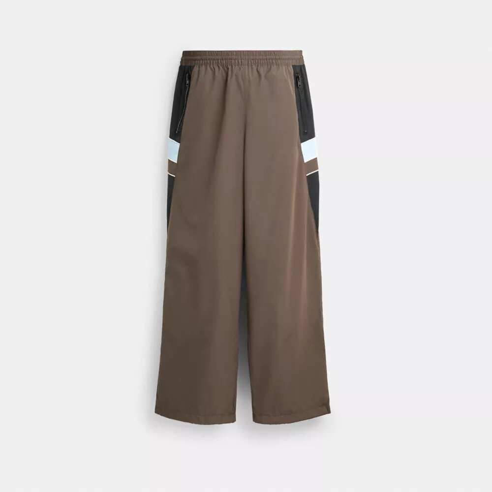 Pantaloni de trening cu croi drept din poliester reciclat