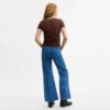 Pantaloni din denim „Sculpted C” din bumbac organic