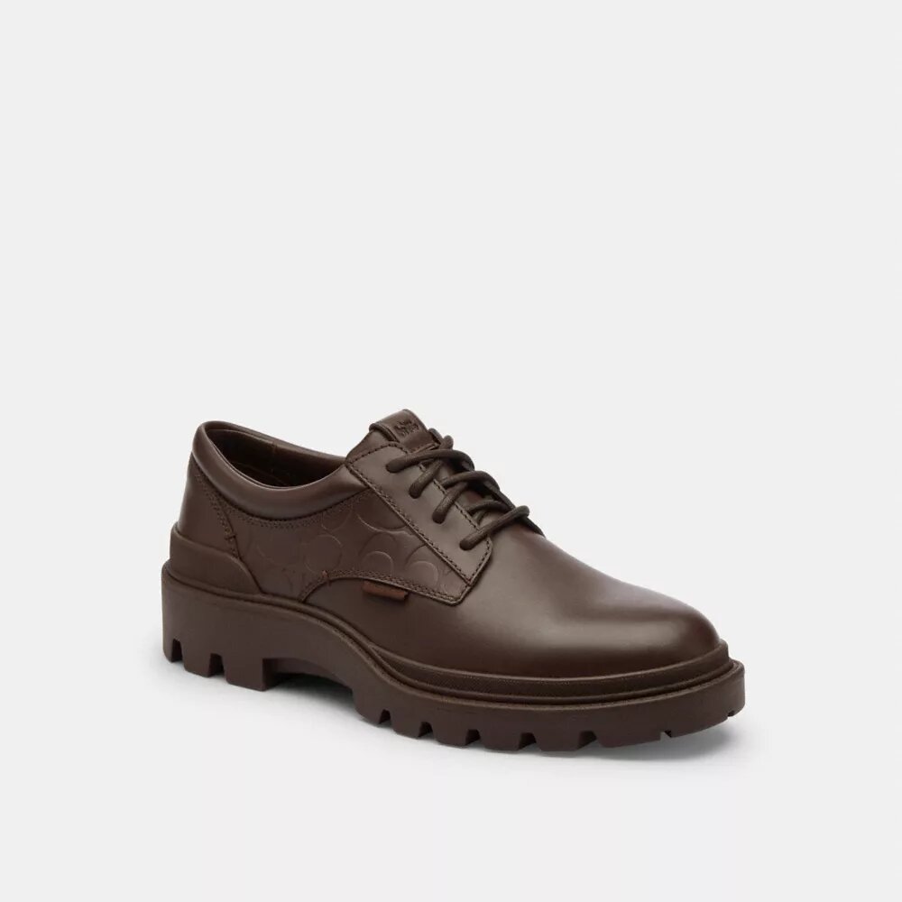Pantofi Derby Cameron din piele exclusivă