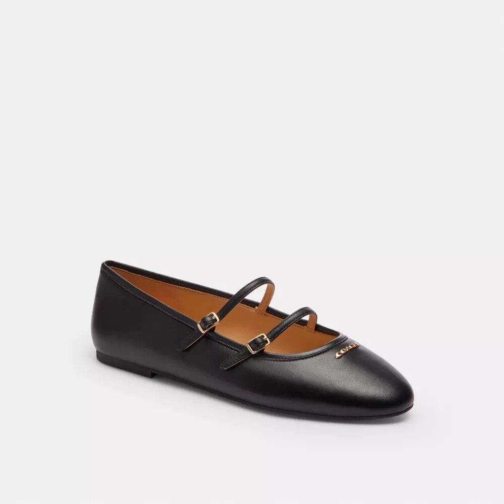Pantofi Mary Jane cu două catarame