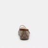 Pantofi Mary Jane cu două catarame din jacquard caracteristic
