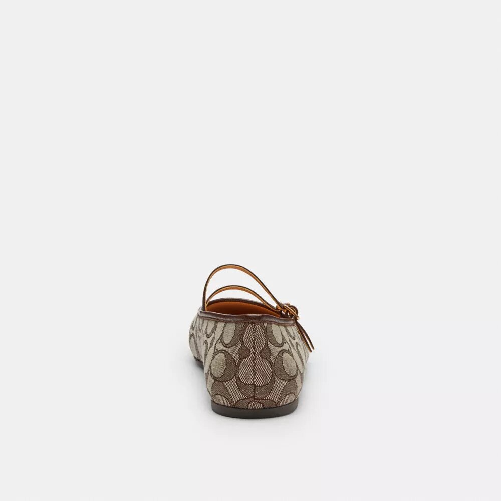 Pantofi Mary Jane cu două catarame din jacquard caracteristic