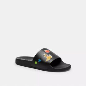 Papuci Disney X Coach cu imprimeu cu autocolante