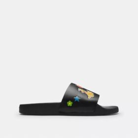 Papuci Disney X Coach cu imprimeu cu autocolante