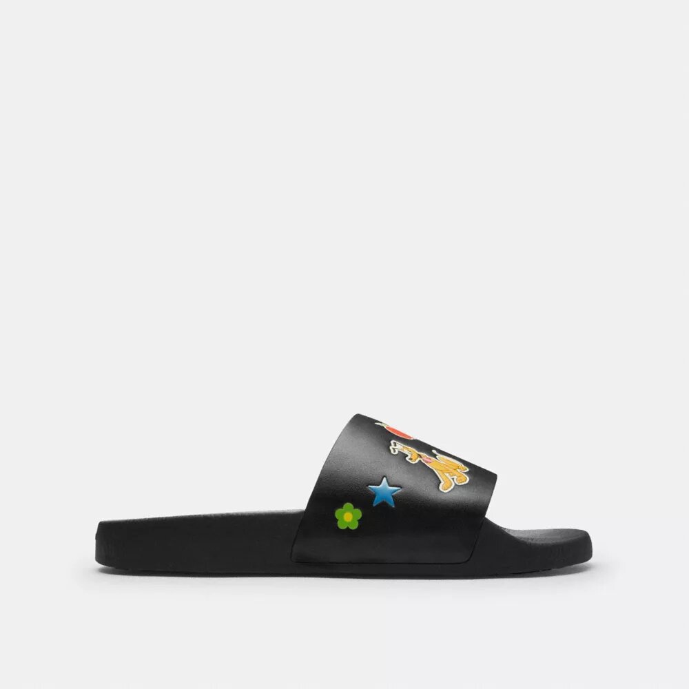 Papuci Disney X Coach cu imprimeu cu autocolante