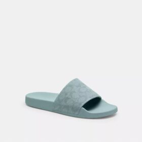 Papuci Udele sport din pânză jacquard Signature Canvas cu modelul nostru caracteristic