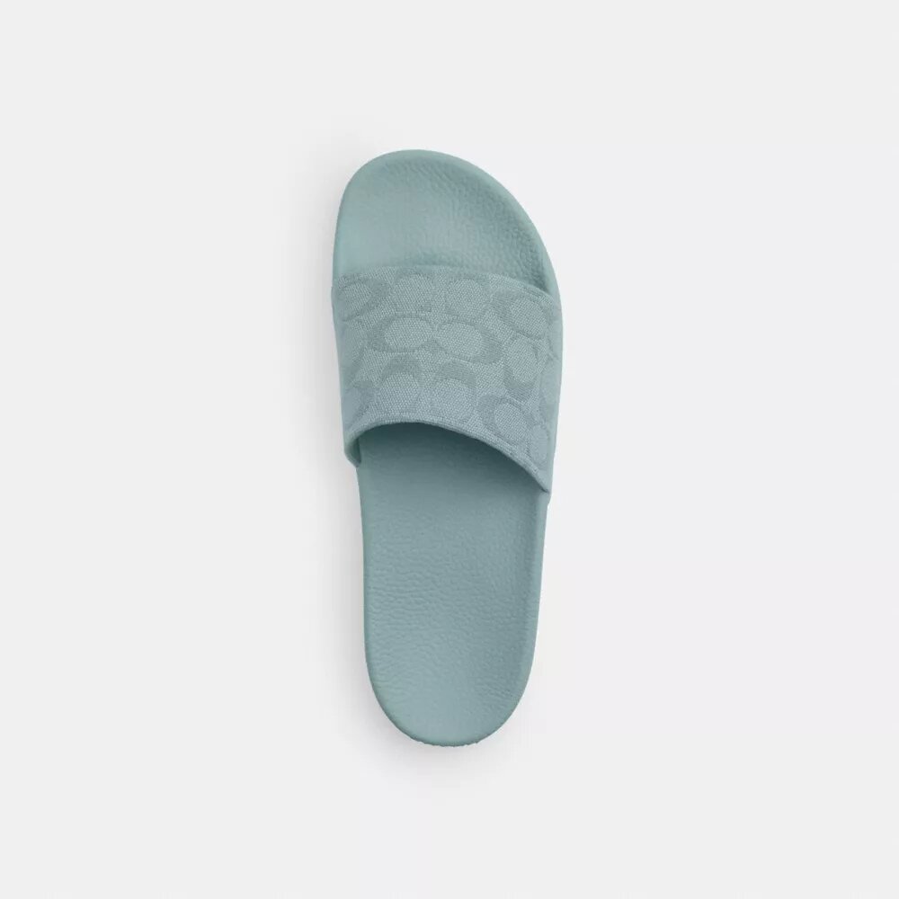 Papuci Udele sport din pânză jacquard Signature Canvas cu modelul nostru caracteristic