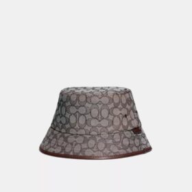 Pălărie tip bucket din țesătura noastră exclusivă Jacquard