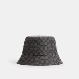Pălărie tip bucket din țesătura noastră exclusivă Jacquard