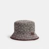 Pălărie tip bucket din țesătura noastră exclusivă Jacquard