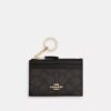 Port-act de identitate mini skinny din Signature Canvas